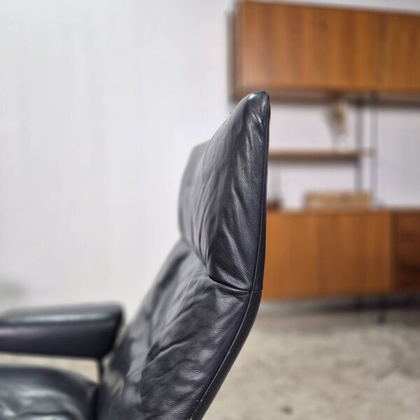 Fixez le prix ! Fauteuils lounge De Sede DS-2030 2x + ottoman, vintage.