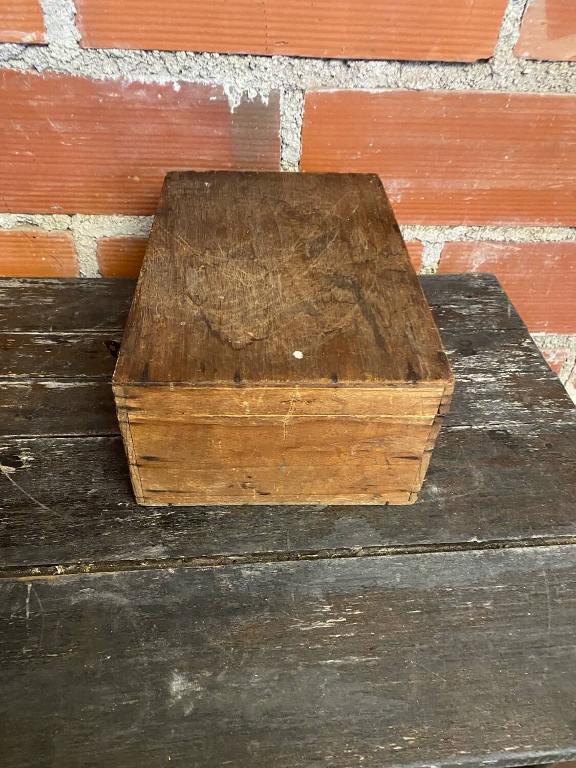 Vintage Wooden Interior Compartment Antique Jewellery Storage Box