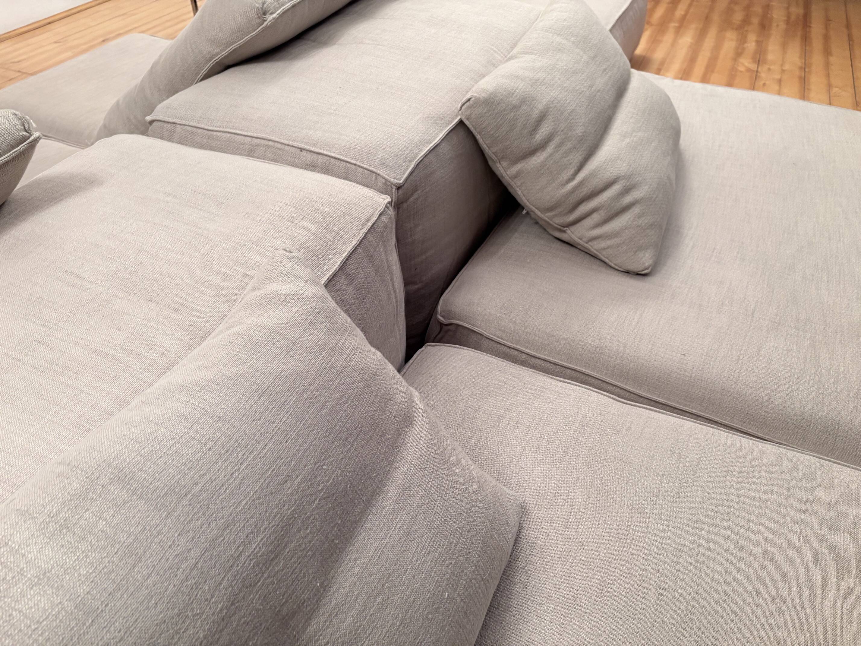 Extrasoft modular sofa designed by Piero Lissoni, Living Divani, Italy