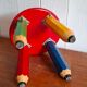 Tabouret crayon Memphis