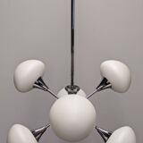 Space Age Sputnik chandelier with 6 lights, 50s-60s