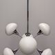 Space Age Sputnik chandelier with 6 lights, 50s-60s