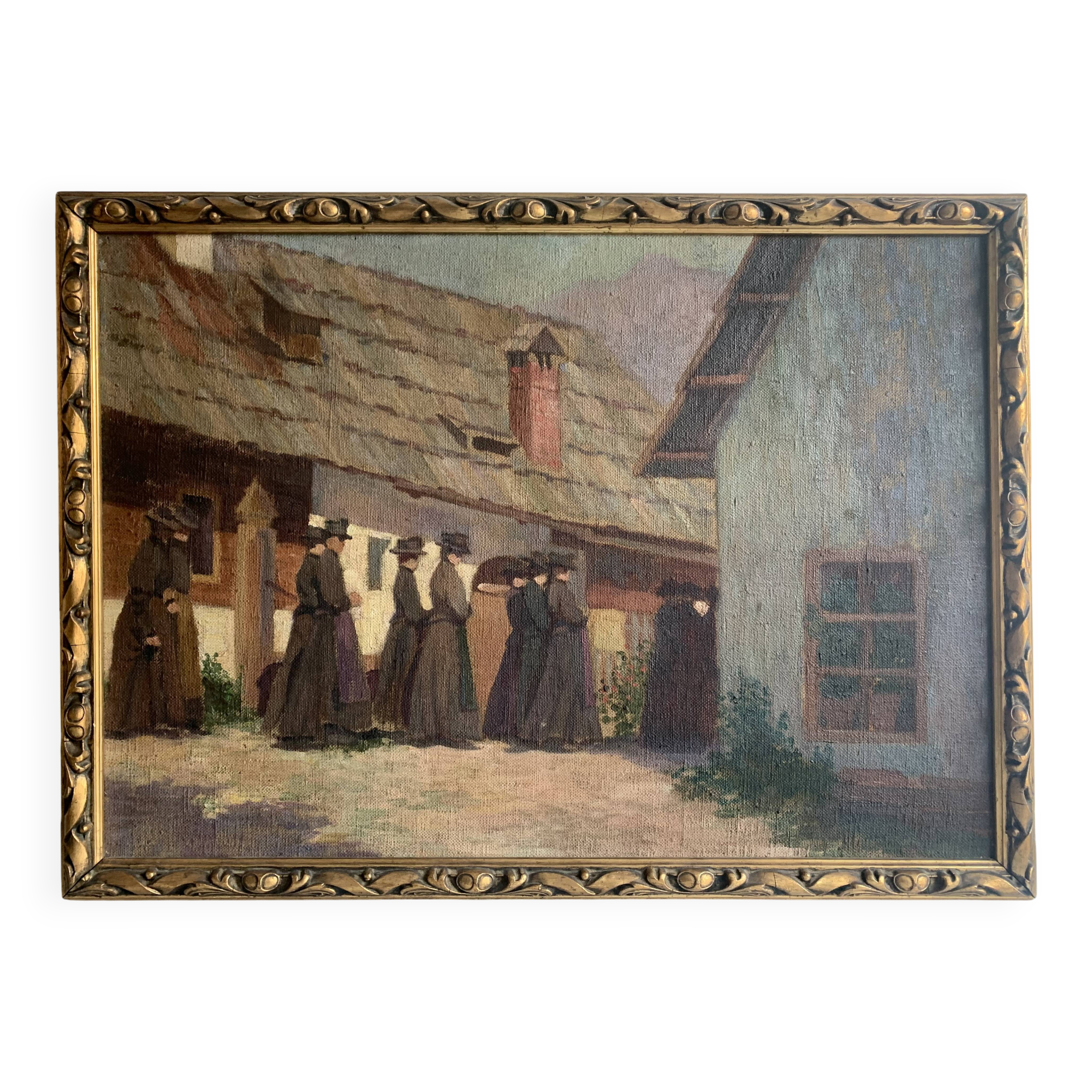 Antique Oil Painting