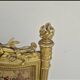Louis XVI period 18th century fireplace screen in gilded wood