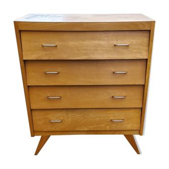 Vintage chest of drawers 1960 foot compass
