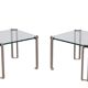 Tables de canapé carrées par Peter Ghyczy modèle T24