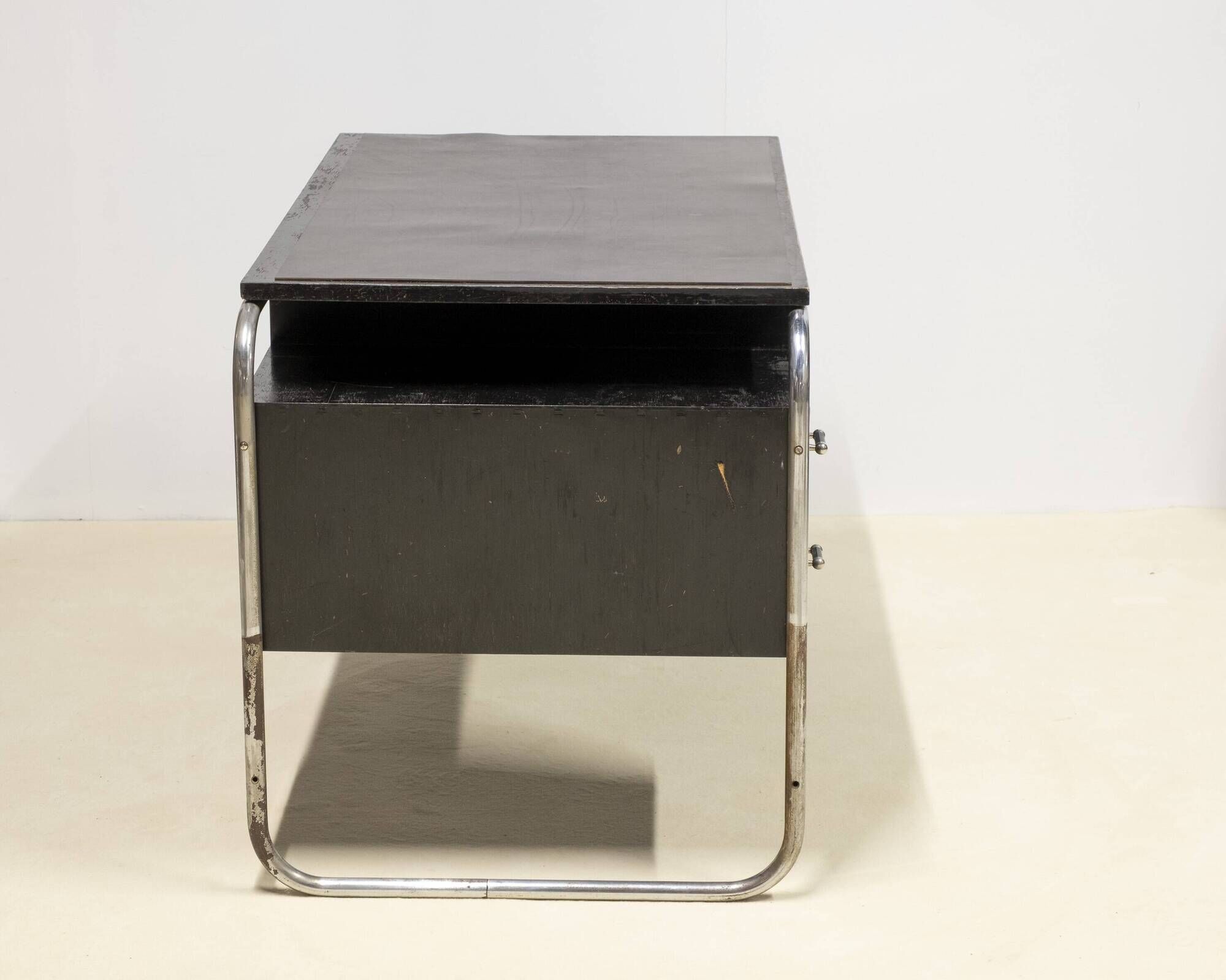 Swedish Funkis Writing Desk, Bauhaus-Inspired, 1940s