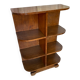 Shelf antique furniture art deco oak wood 1920s 1930s vintage