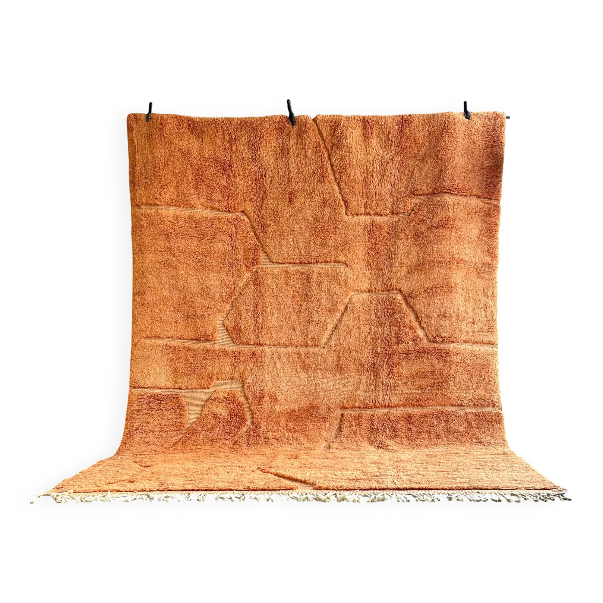 Authentic Berber rug in pure wool 3x2 m