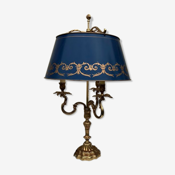 Lampe bouillotte en bronze louis XV