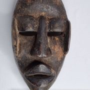 Dan Mask - Ivory Coast - Mid-20th century - Carved wood, 24 cm