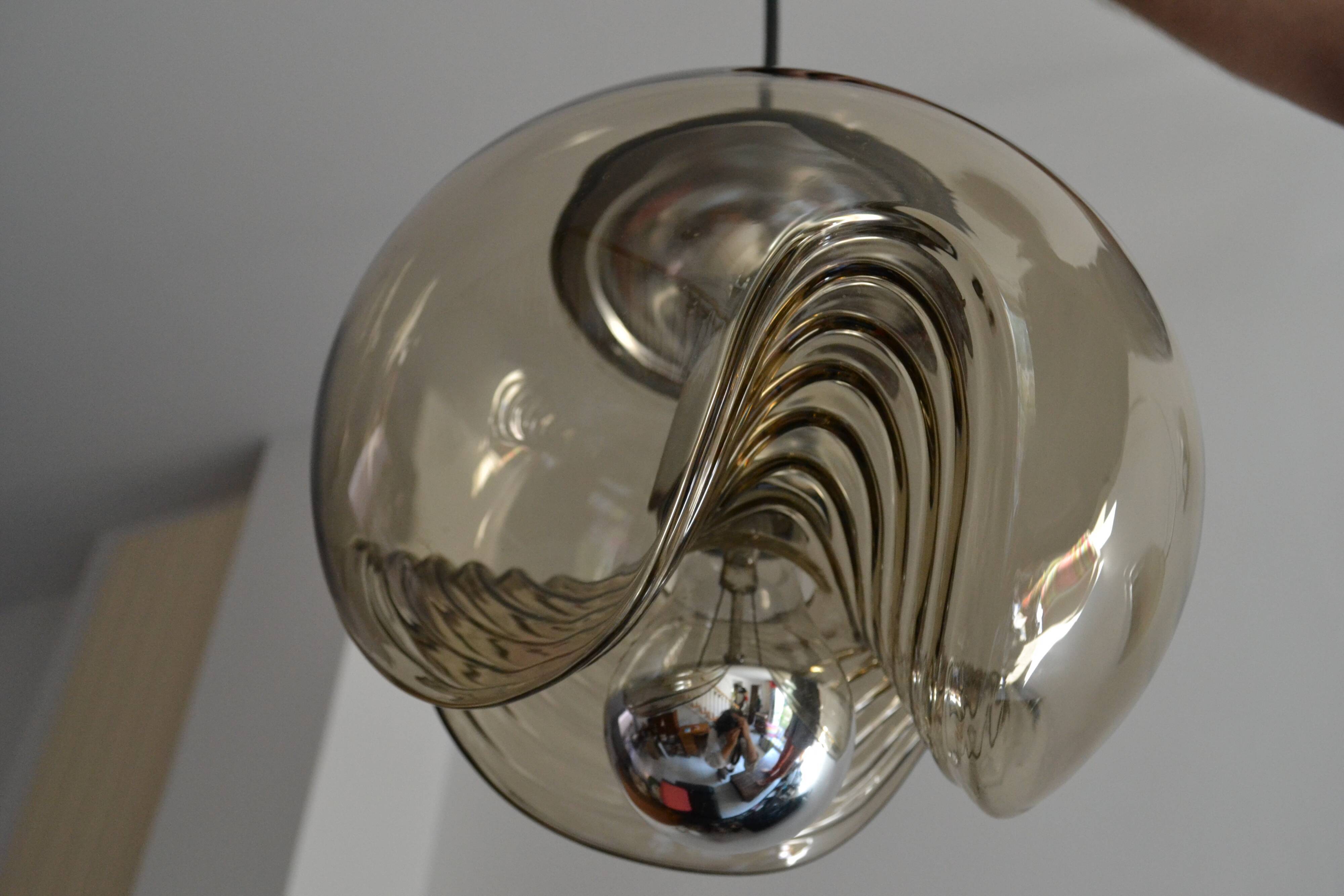 Hanging Peill and Putzler Wave model by Koch and Lowy 60s