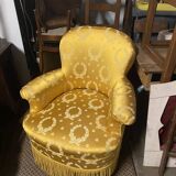 Napoleon 3 shepherdess or toad armchair