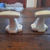 Pair of porcelain paters