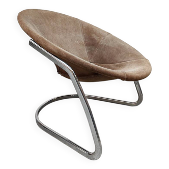 Vintage balloon lounge chairs by Hans Olsen for Lusch & Co