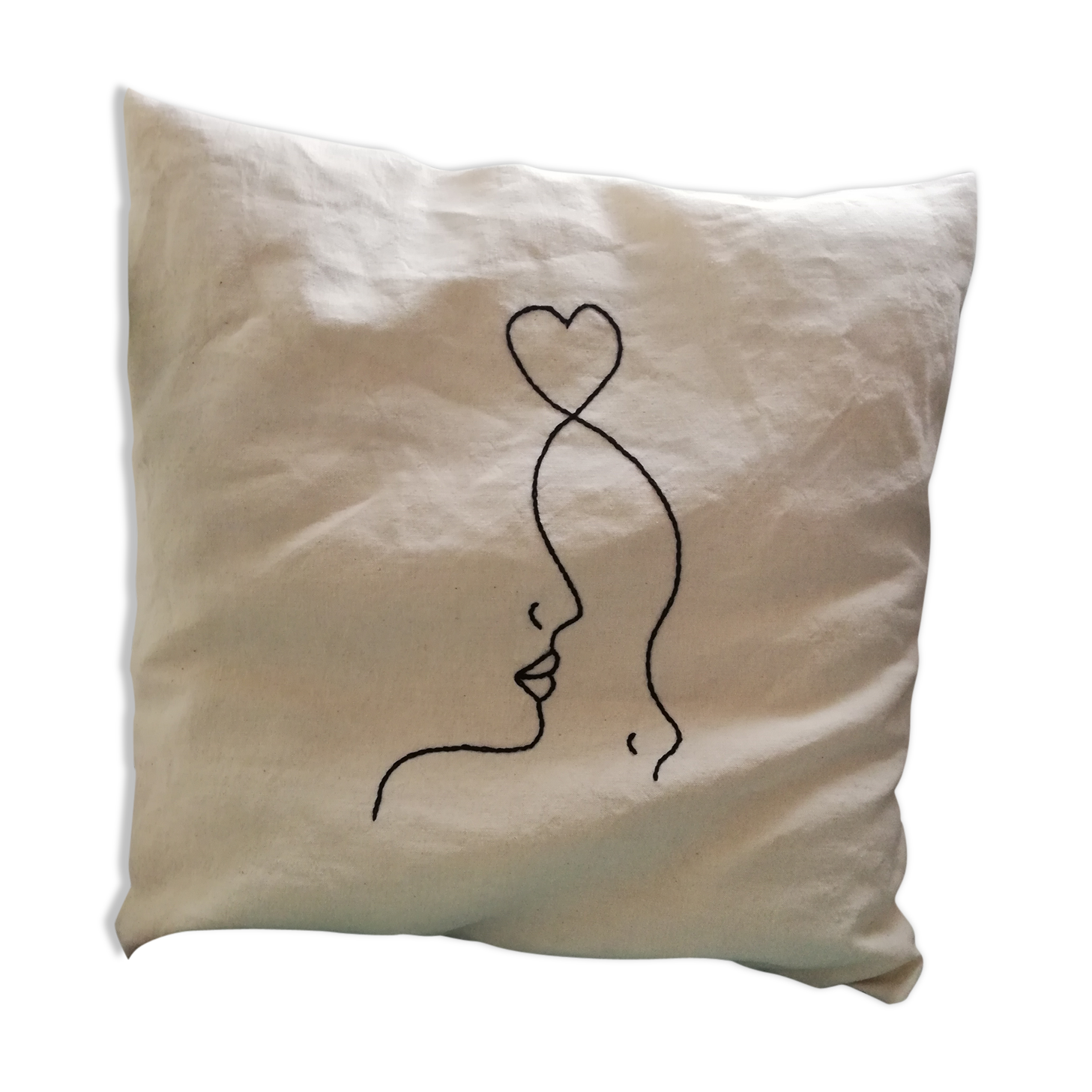 Continuous drawing cushion