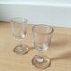 Set of 2 liqueur glasses