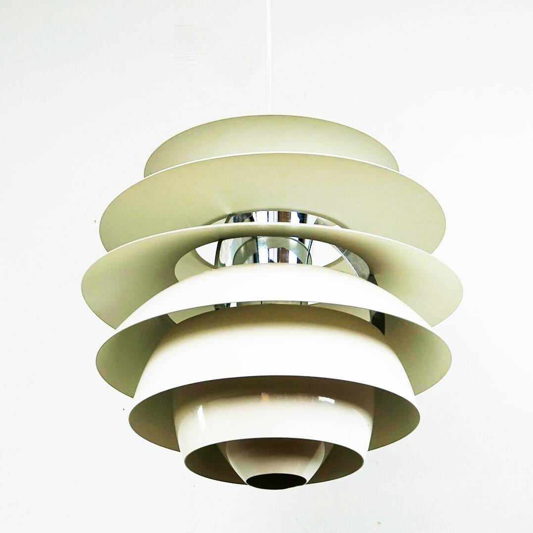 White Snowball pendant lamp by Poul Henningsen for Poulsen, Denmark