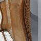 Louis XV style double cane basket bed, mid-20th century