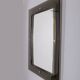 Vintage 1970s wall mirror in smoked glass, Italian design