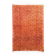 Naraja/ Mrirt Berber rug in orange natural wool