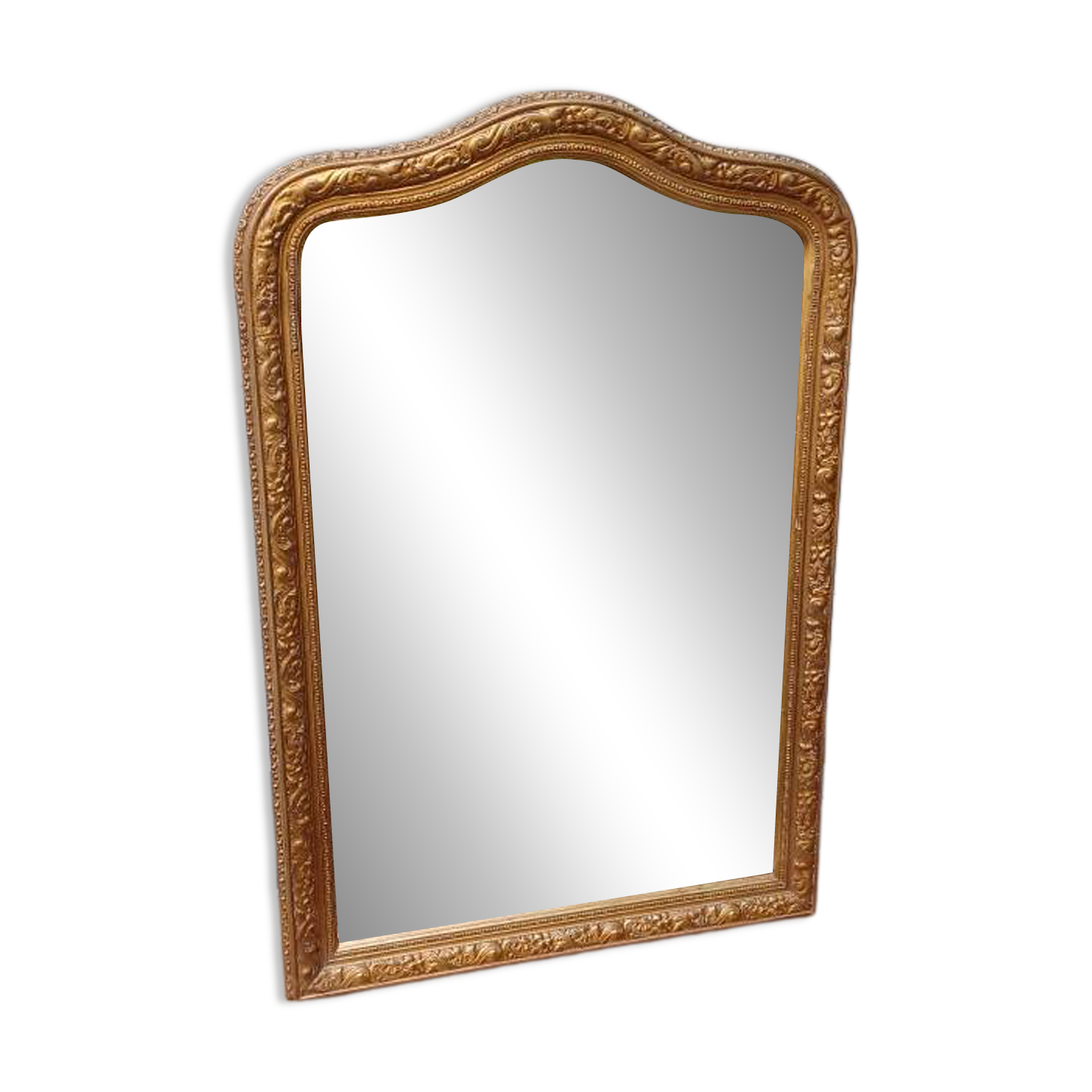Cm x miroir louis-philippe dore ( 95cmx 65cm )