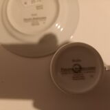 Philippe deshouliers "Scala Green" Cup - Saucer