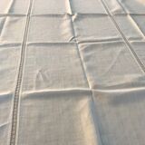 Nappe lin brodée 160x190