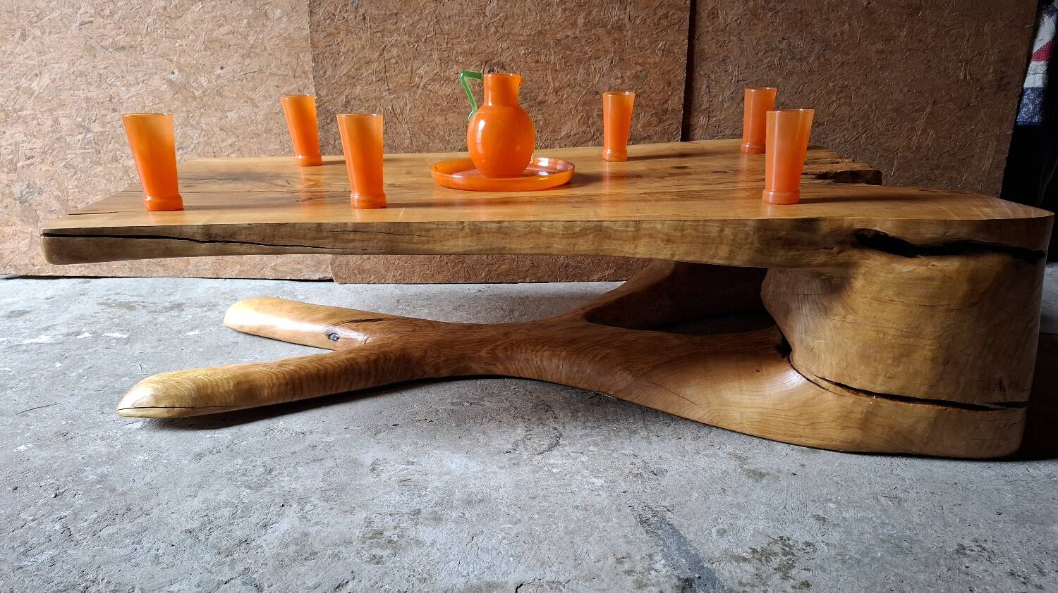 Brutalist coffee table 156x101