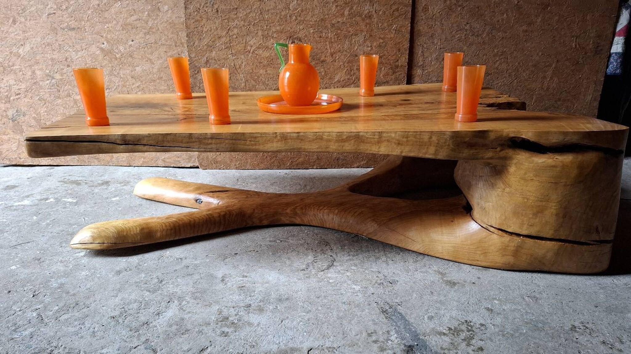 Brutalist coffee table 156x101