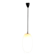 Vintage glass ceiling light, design, Italy, 1960s