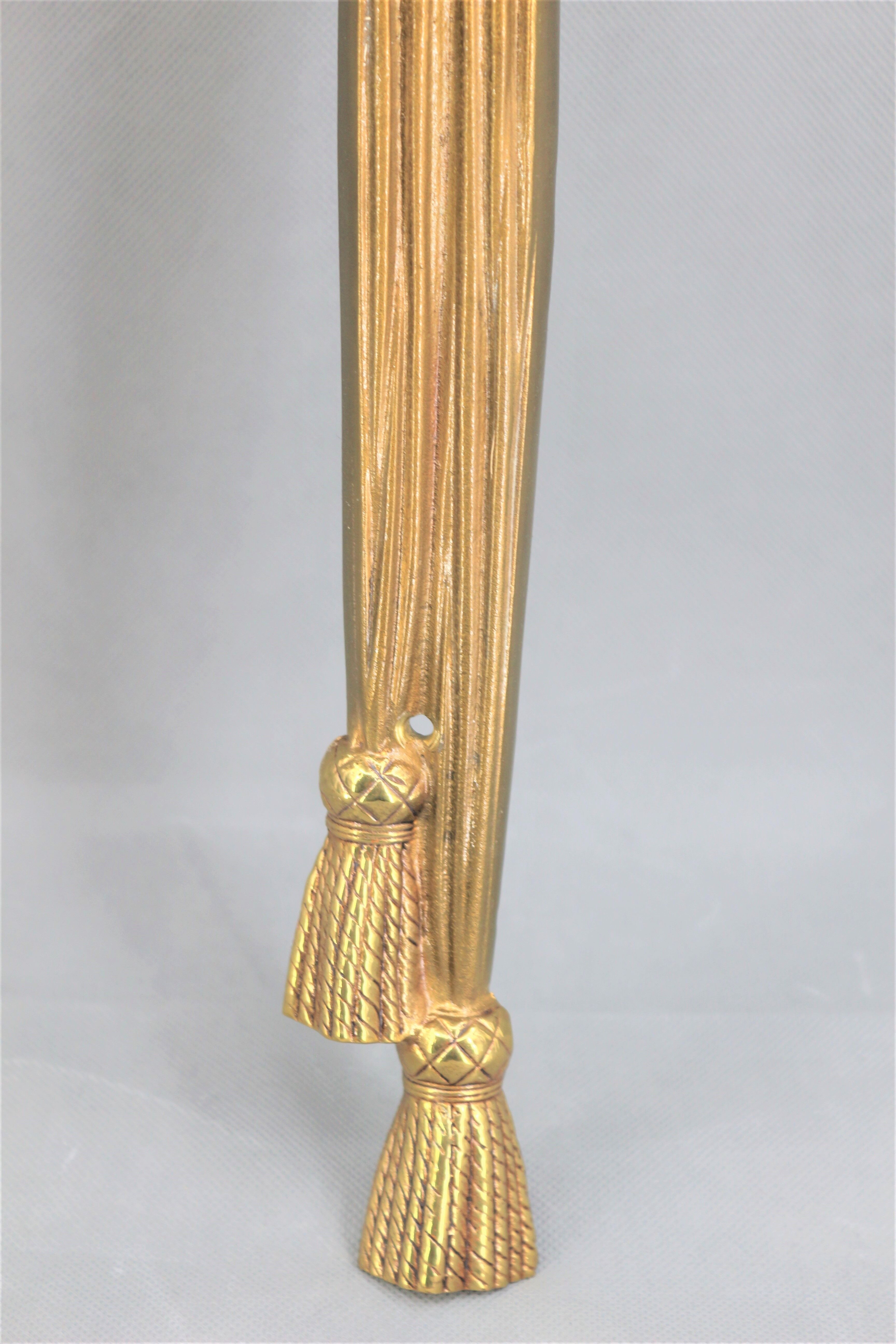 Pair of  Lucien Gau wall lamps