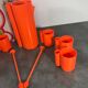 Service for orangeade JP Vitrac
