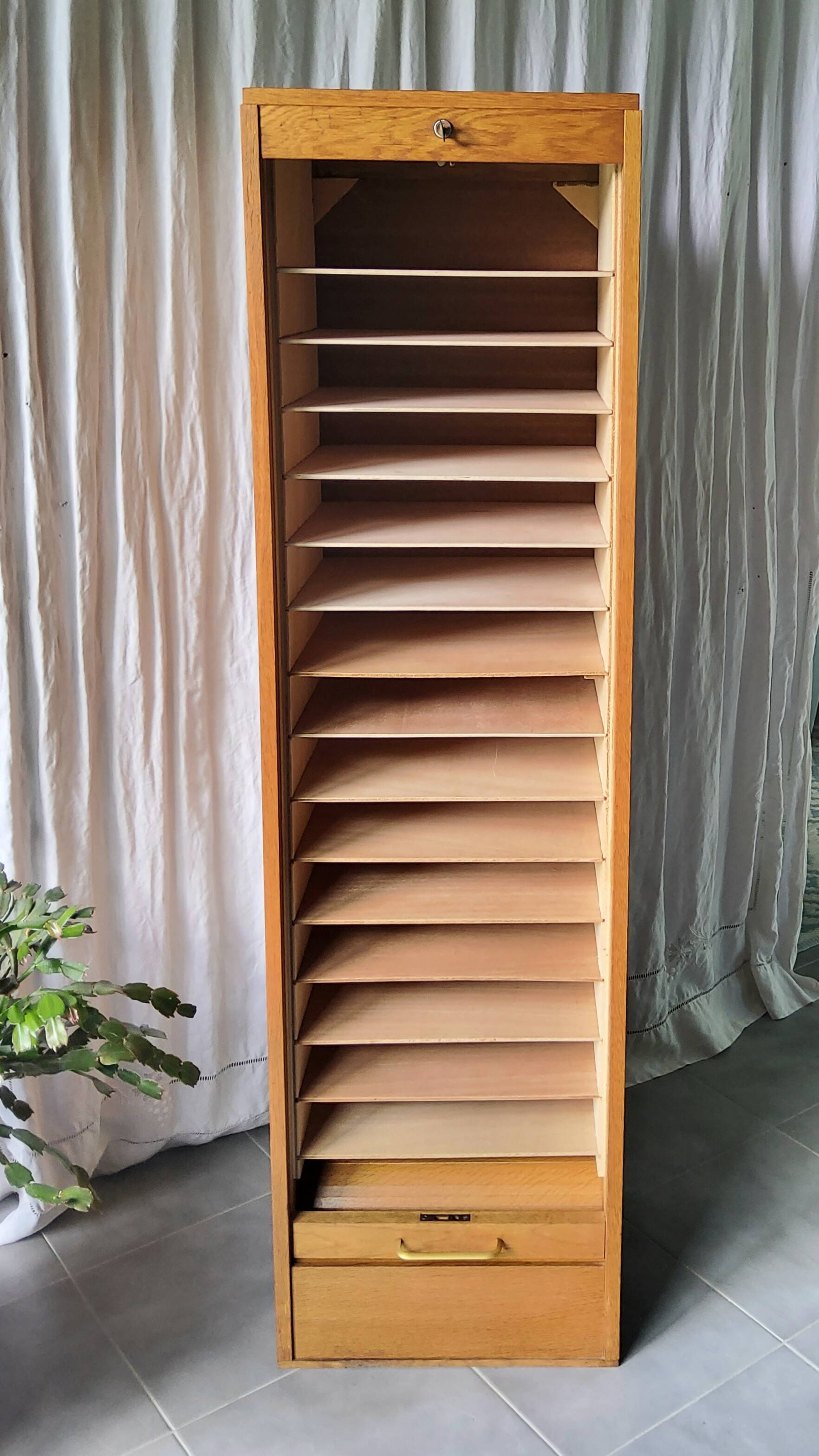 1970s curtain cabinet