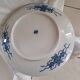 Old dish Imari. White-blue. TB state.