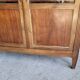 Display cabinet louis xvi style 2 doors in walnut