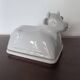Cow-shaped butter dish