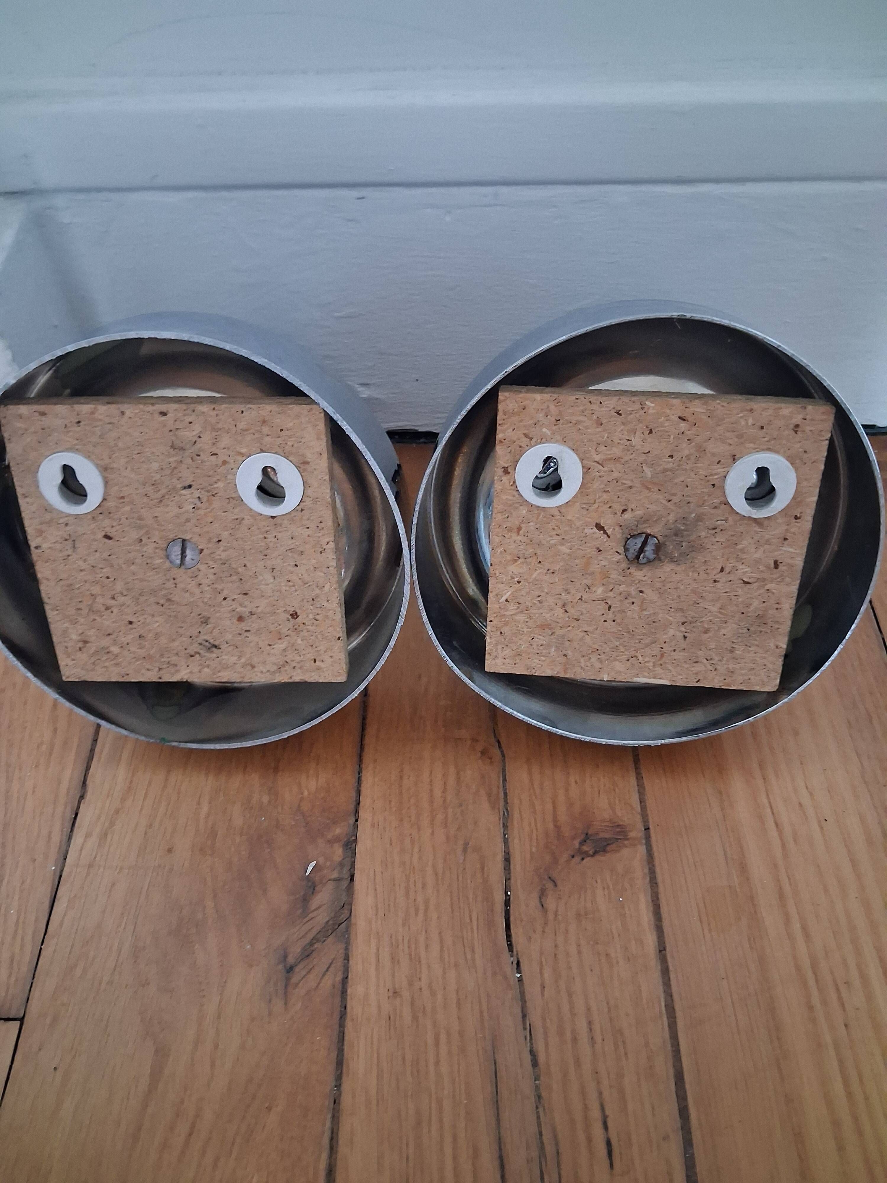 Pair of coat hooks 1980
