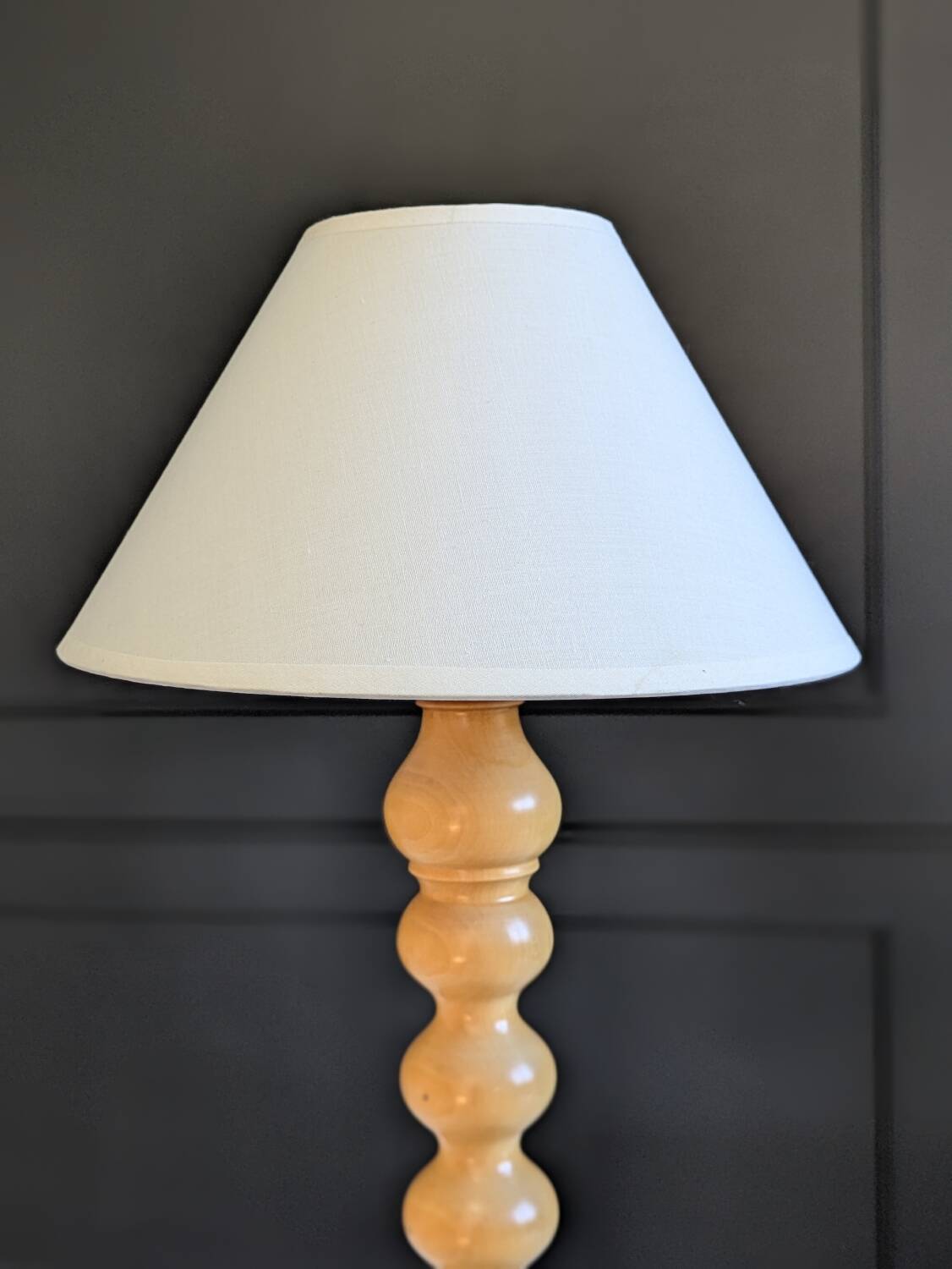 turned lamp base