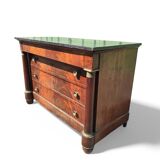 Commode Empire en acajou