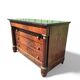 Commode Empire en acajou