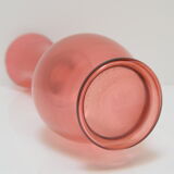 Art Czech glass vase, by Glasswork Novy Bor, 1950s