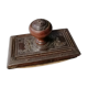 Tampon blotting walnut decorate