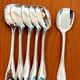 Christofle pearls, 6 ice cream spoons, sorbet, new condition