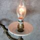 Mid-Century Italian Brass and Ceramic Sconce, set of 2