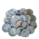 20 mismatched antique flat plates in ironstone