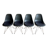 Lot 4 chaises Eames DSR Vitra originales – avec coussin