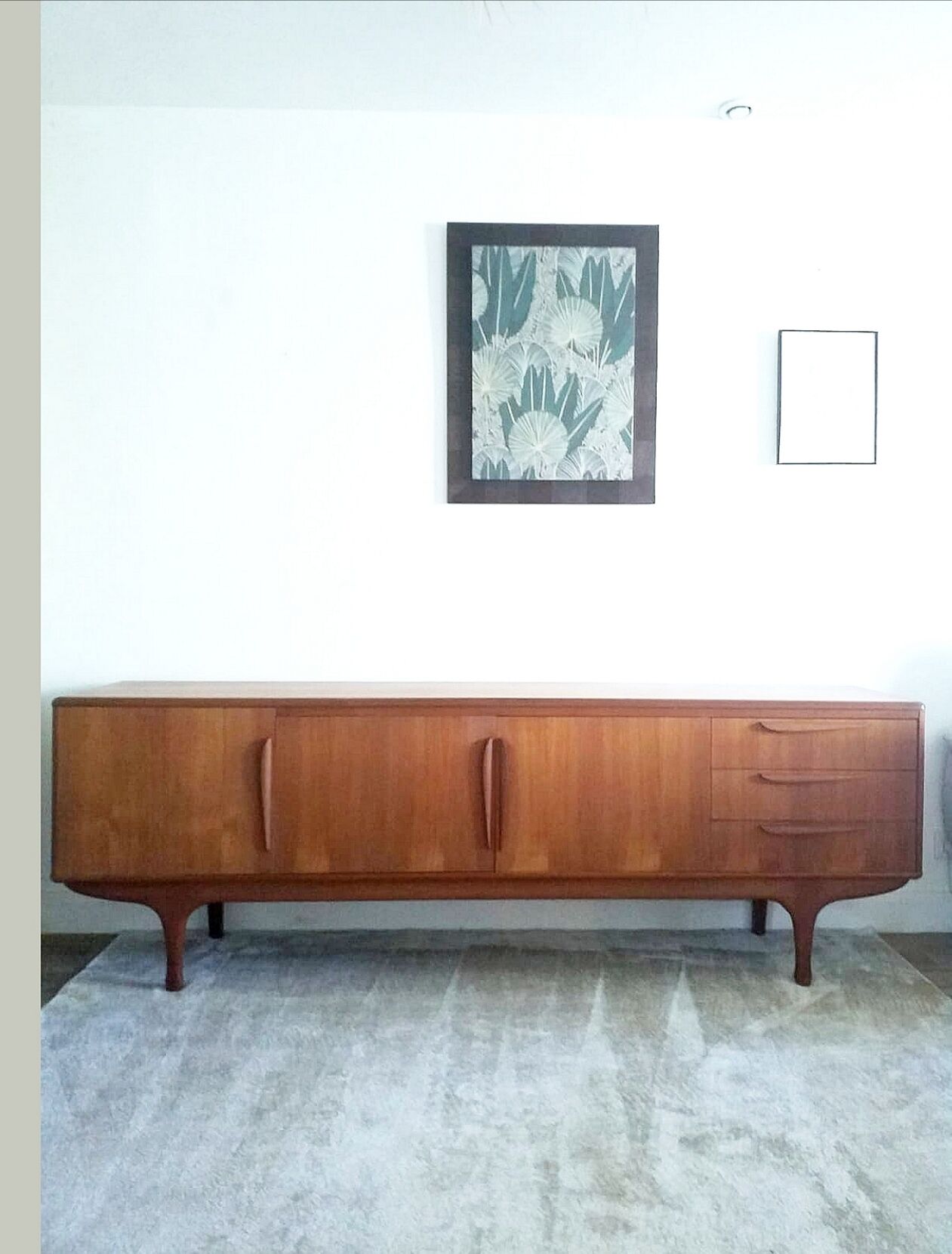 Sideboard teak furniture tv paris