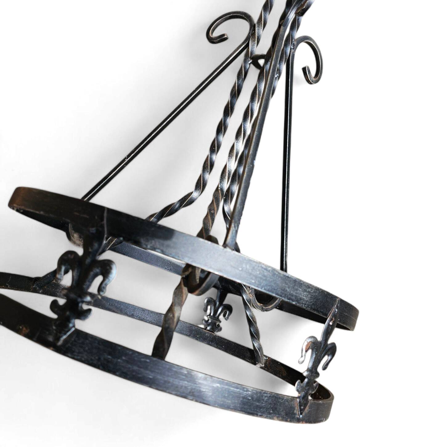 Free standing / wrought iron / coat rack 1960s