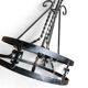 Free standing / wrought iron / coat rack 1960s